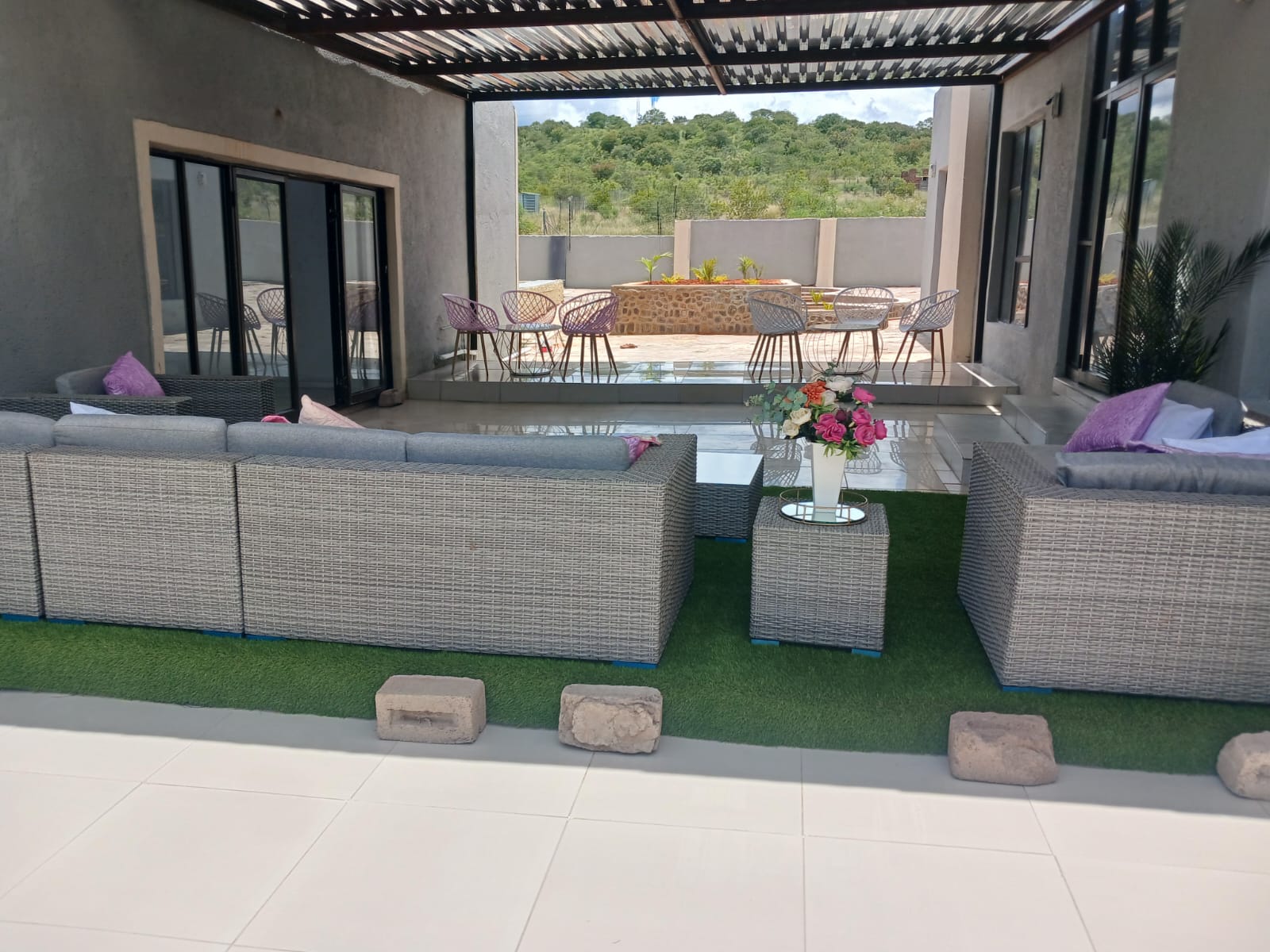 Luxury lodge exterior