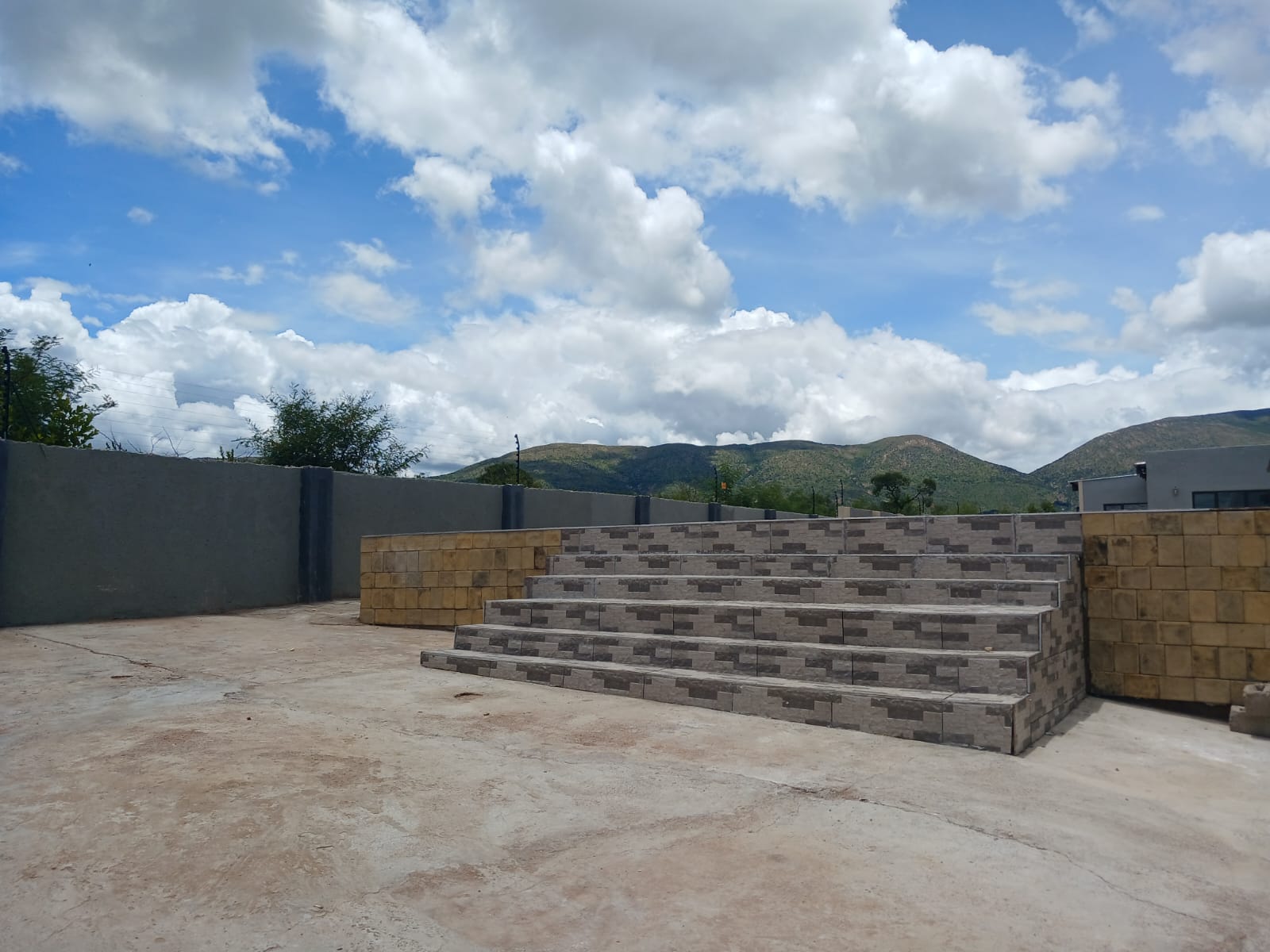 Garden area